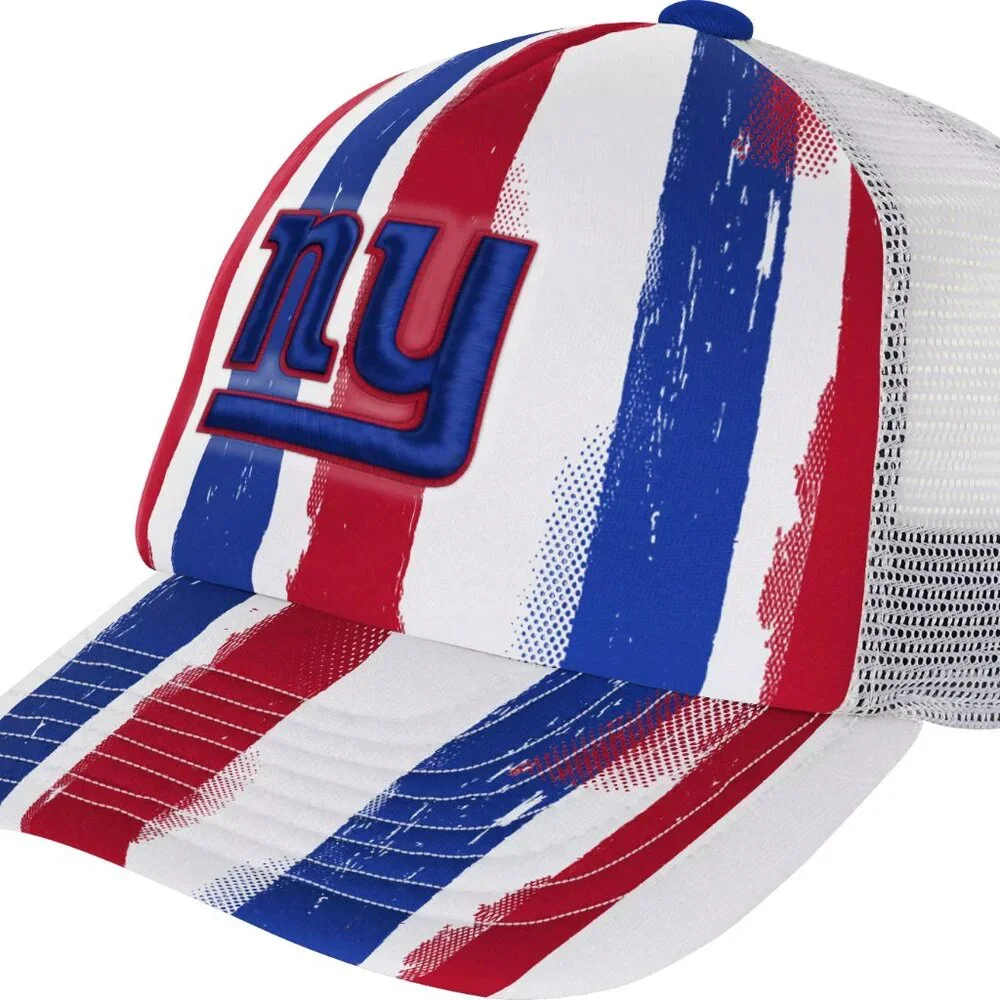 NWT Youth New York Giants USA Flag Trucker Hat NFL Team Apparel